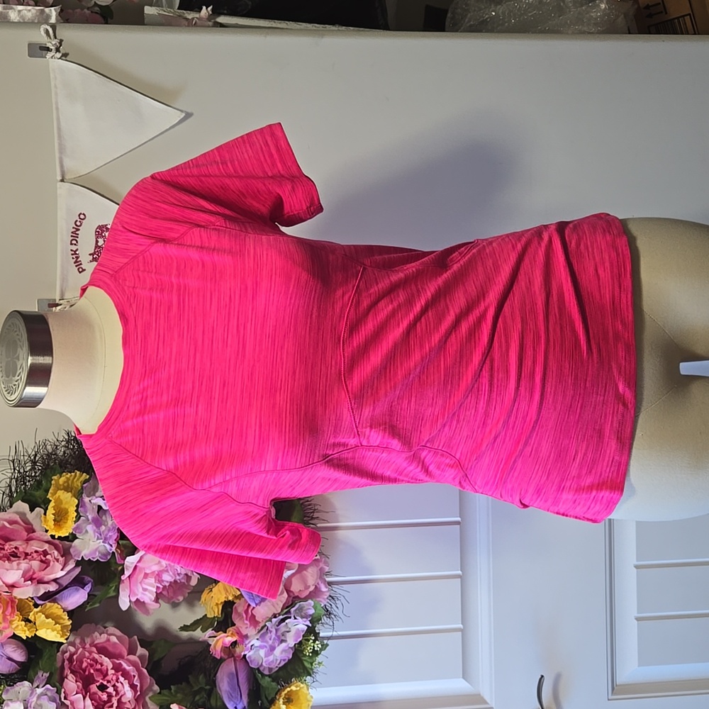 Hot pink Spyder active t-shirt